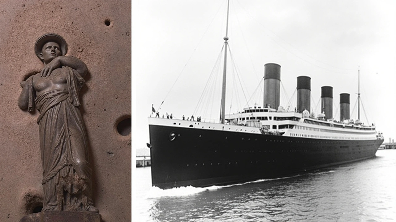 Redescoberta Inédita: Estátua do Titanic Recuperada em Expedição Histórica