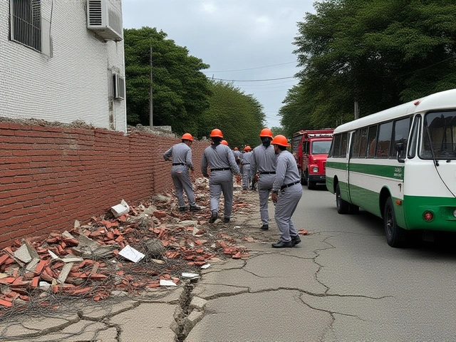 Ônibus derruba muro no Brás e mata três pessoas em estacionamento de veículos pesados